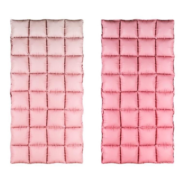 PartyDeco, balon foliowy, kurtyna, różowe ombre, 72-143 cm