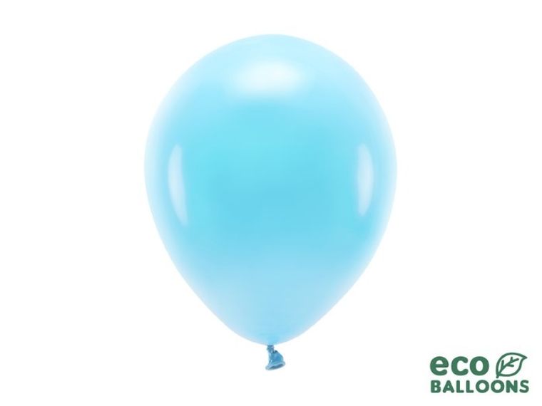 Partydeco, balony eco, 26 cm, jasnoniebieski, 100 szt.