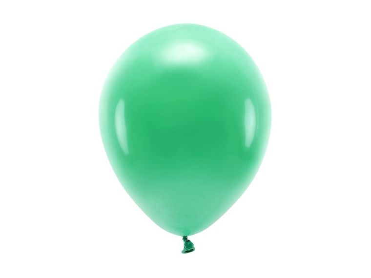 PartyDeco, balony Eco 26 cm pastelowe, zielony, 10 szt.