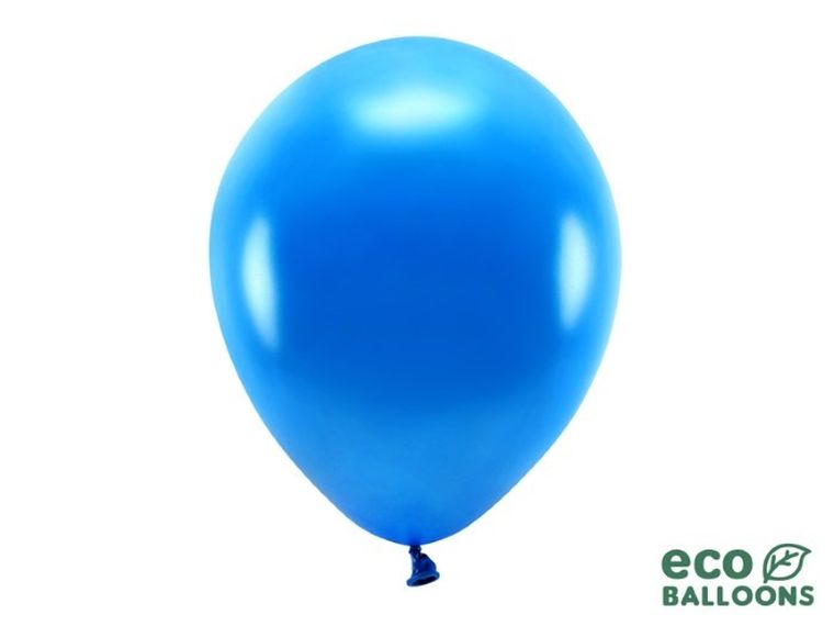 Partydeco, balony eco, 30 cm, granatowy, 100 szt.