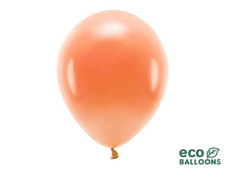 Partydeco, balony eco, 30 cm, pomarańczowy, 100 szt.