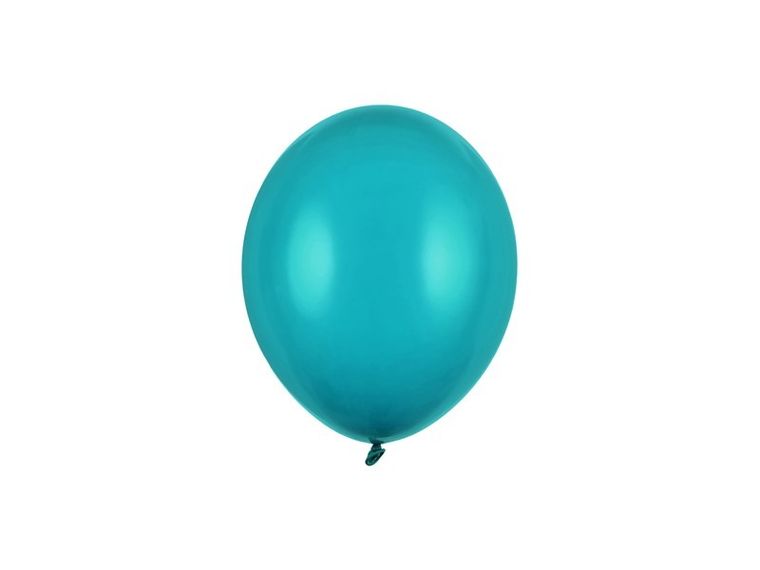 PartyDeco, balony lateksowe strong, pastelowe, turkusowe, 12 cm, 100 szt.