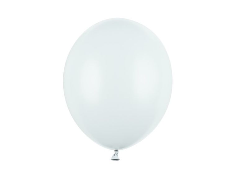 PartyDeco, balony strong, 30 cm, pastel light misty blue, 100 szt.