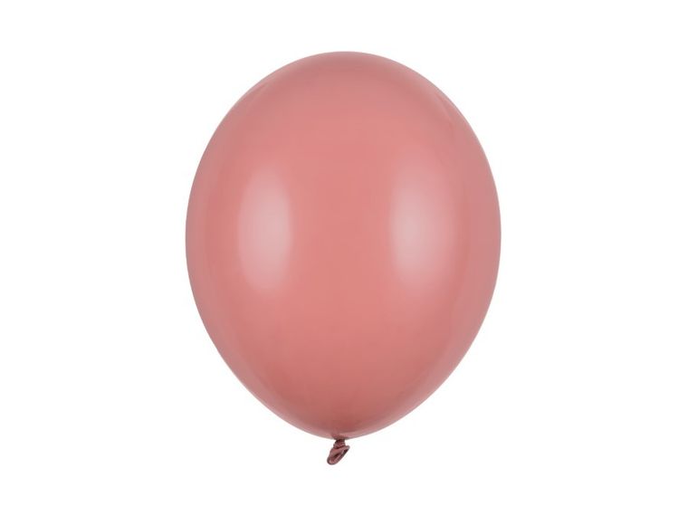 PartyDeco, balony strong, 30 cm, pastel wild rose, 100 szt.