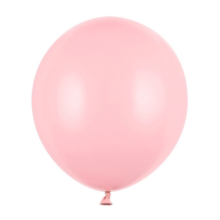 PartyDeco, balony strong, pastel, baby pink, 43 cm, 25 szt.
