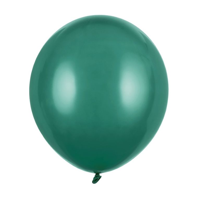 PartyDeco, balony strong, pastel bottle green, 43 cm, 25 szt.