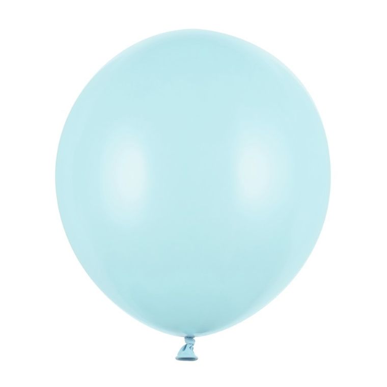 PartyDeco, balony strong, pastel, light blue, 43 cm, 25 szt.