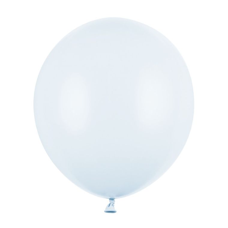 PartyDeco, balony strong, pastel light misty blue, 43 cm, 25 szt.