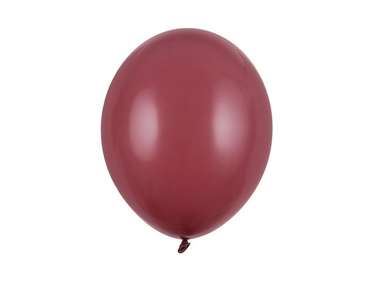 PartyDeco, balony strong, Pastel Prune, 30 cm, 100 szt.