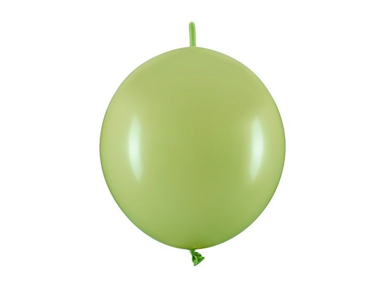 PartyDeco, balony z łącznikiem, oliwkowy, 33 cm, 20 szt.