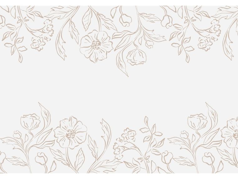 PartyDeco, bieżnik flizelinowy, kwiatowy, 40-500 cm, 1 szt.