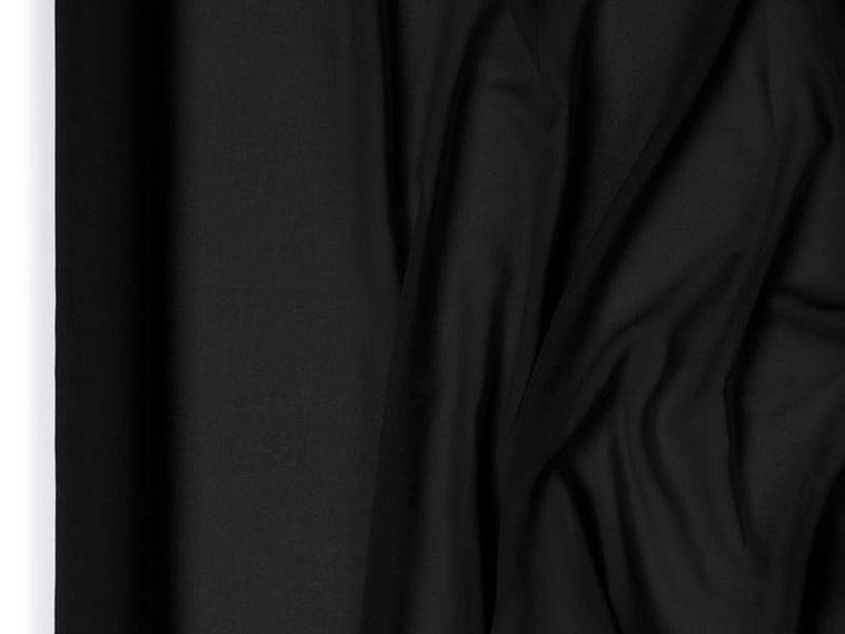 PartyDeco, bieżnik szyfonowy, czarny, 0,48-5 m