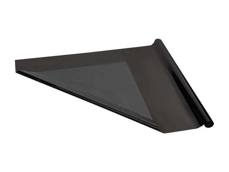 PartyDeco, folia dekoracyjna, metalizowana, czarna, 0.8-25m