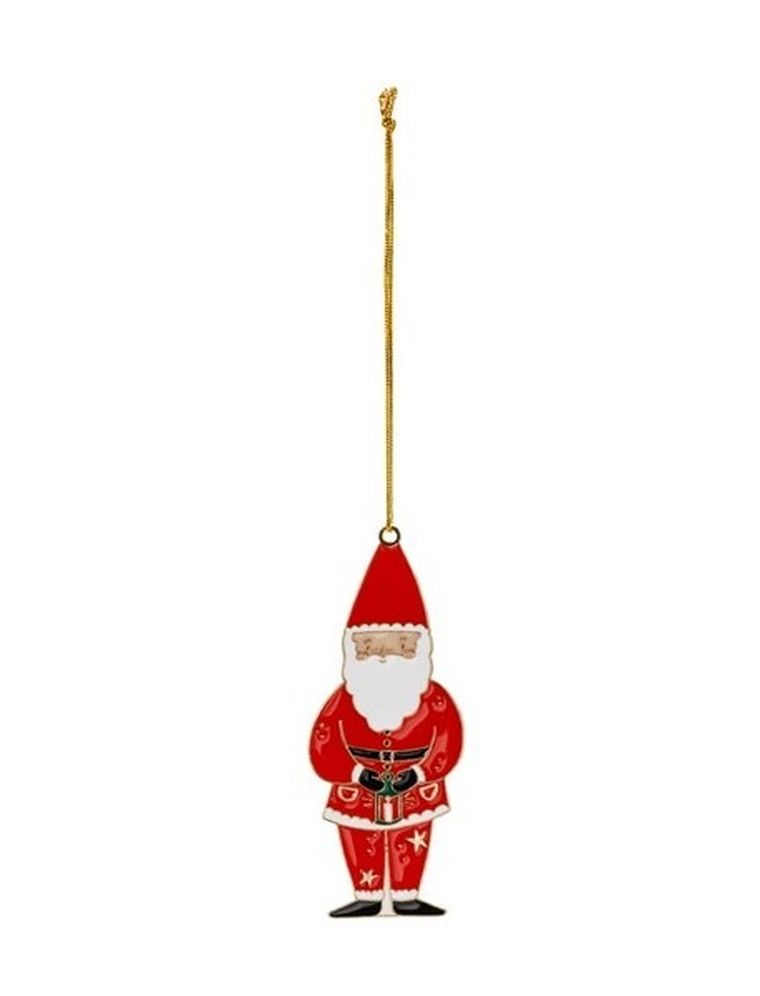 PartyDeco, Mikołaj, metalowa zawieszka dekoracyjna, 10-4 cm