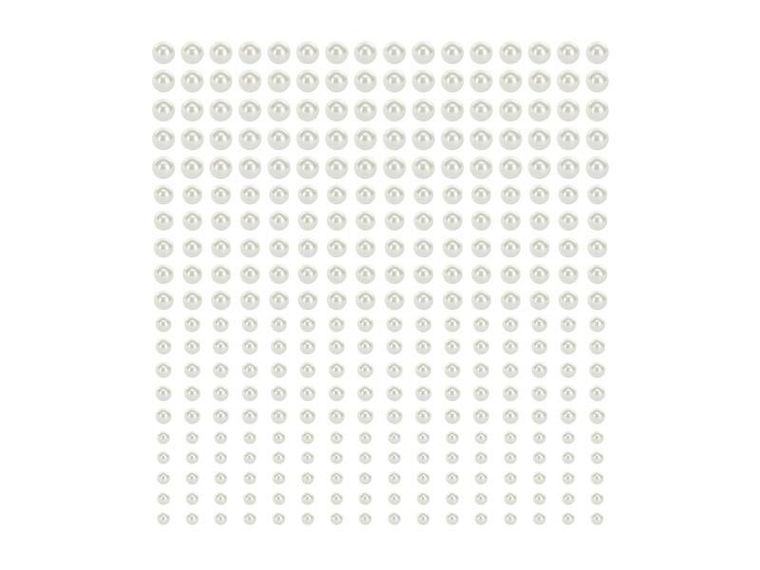 PartyDeco, naklejki perełki, 440 szt.