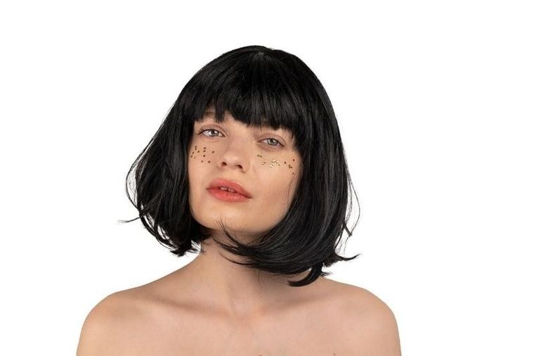 PartyDeco, peruka, Kleopatra, czarna