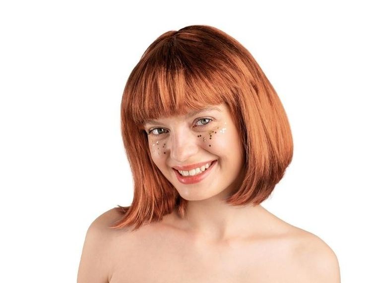 PartyDeco, peruka, Kleopatra, ruda