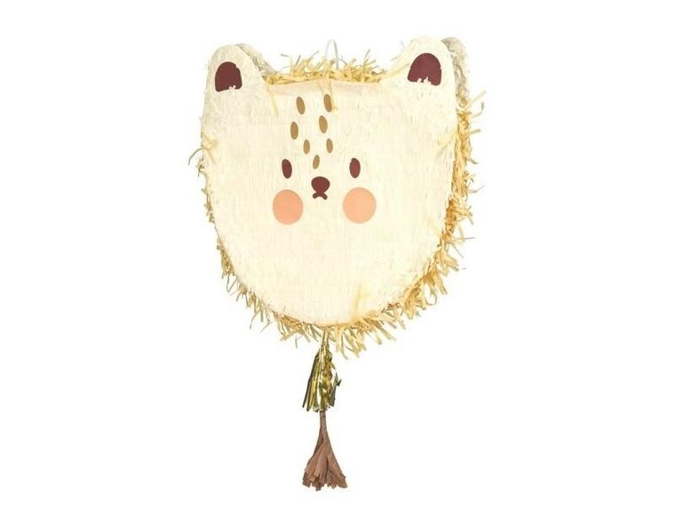 PartyDeco, piniata składana, Głowa Lwa, 48-48-10 cm