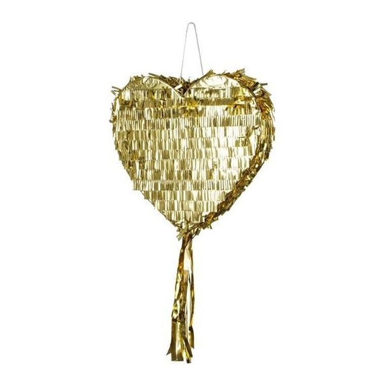 PartyDeco, piniata urodzinowa, serce, 36-32-10 cm