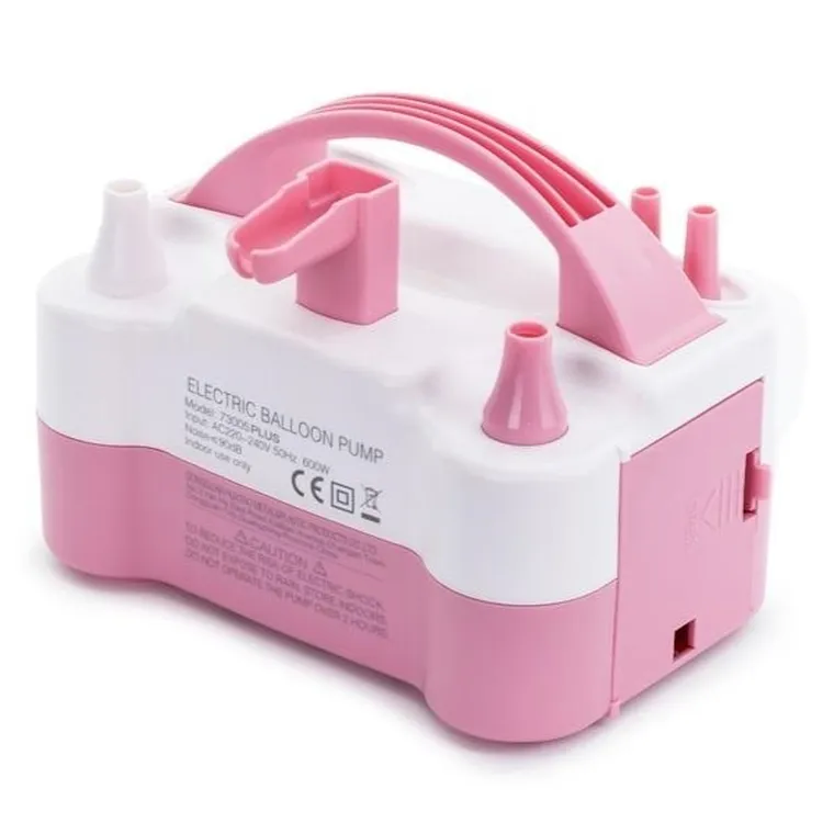 PartyDeco, pompka elektryczna do balonów, dwie dysze