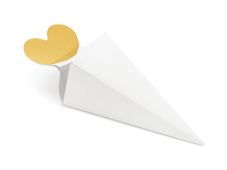 PartyDeco, pudełeczka Serca, mix, 5.5-18-5.5 cm, 6 szt.