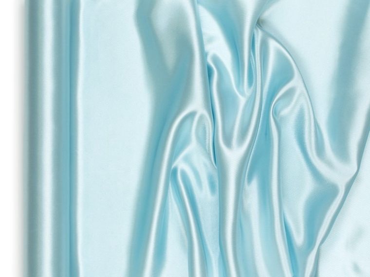 PartyDeco, satyna gładka, mglisty niebieski, 0,36-9m