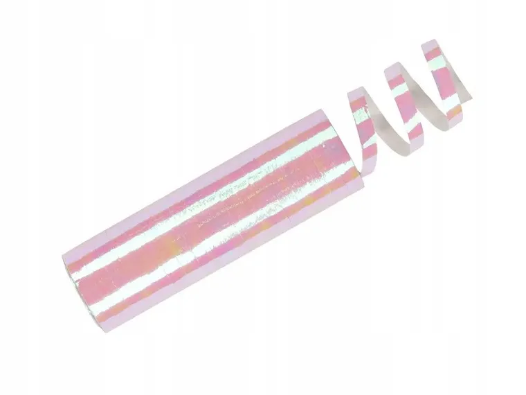 PartyDeco, serpentyny opalizujące, 3,8m, 18 szt.