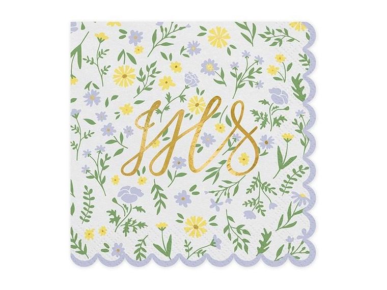 PartyDeco, serwetki, IHS, 33-33 cm, 20 szt.