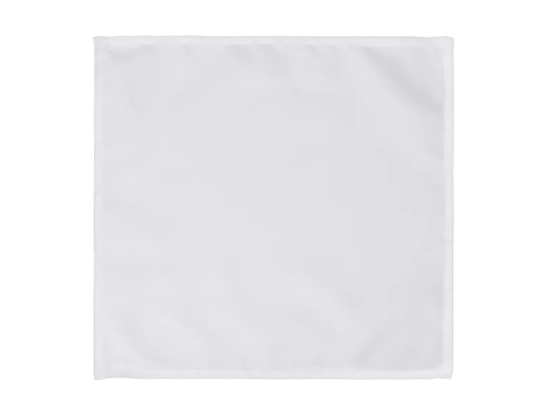 PartyDeco, serwetki materiałowe, białe, 35-35 cm, 25 szt.