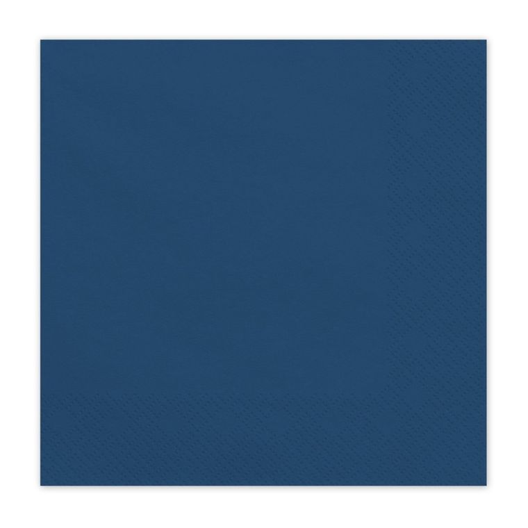 PartyDeco, serwetki papierowe, granatowy, 33-33 cm, 20 szt.