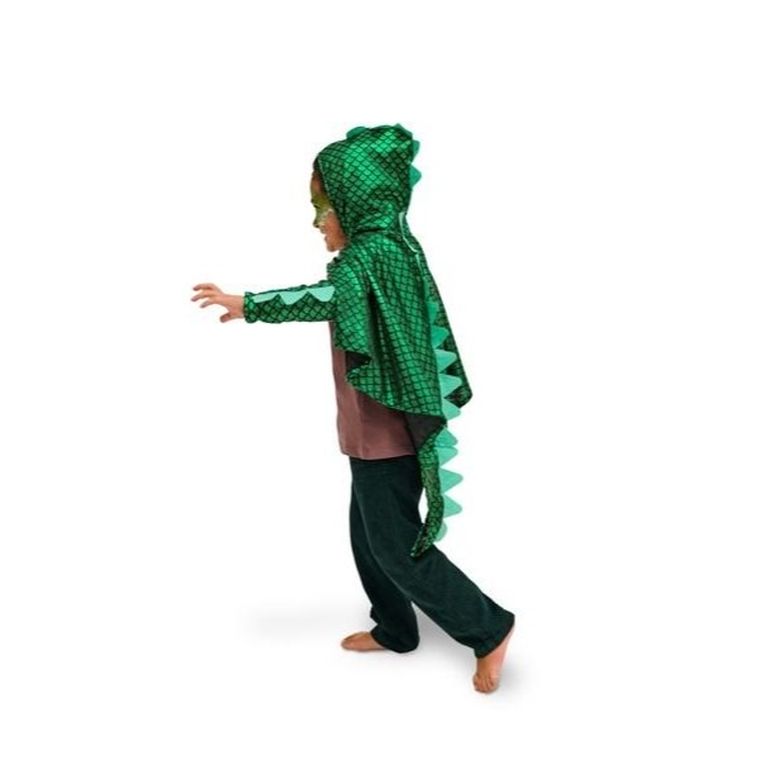 PartyDeco, Smok, strój dla dzieci, zielony