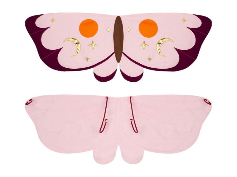 PartyDeco, strój, szkrzydła ćmy, 3-7 lat