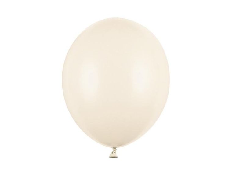 Partydeco, Strong Pastel, balony, light nude, 30 cm, 100 szt.