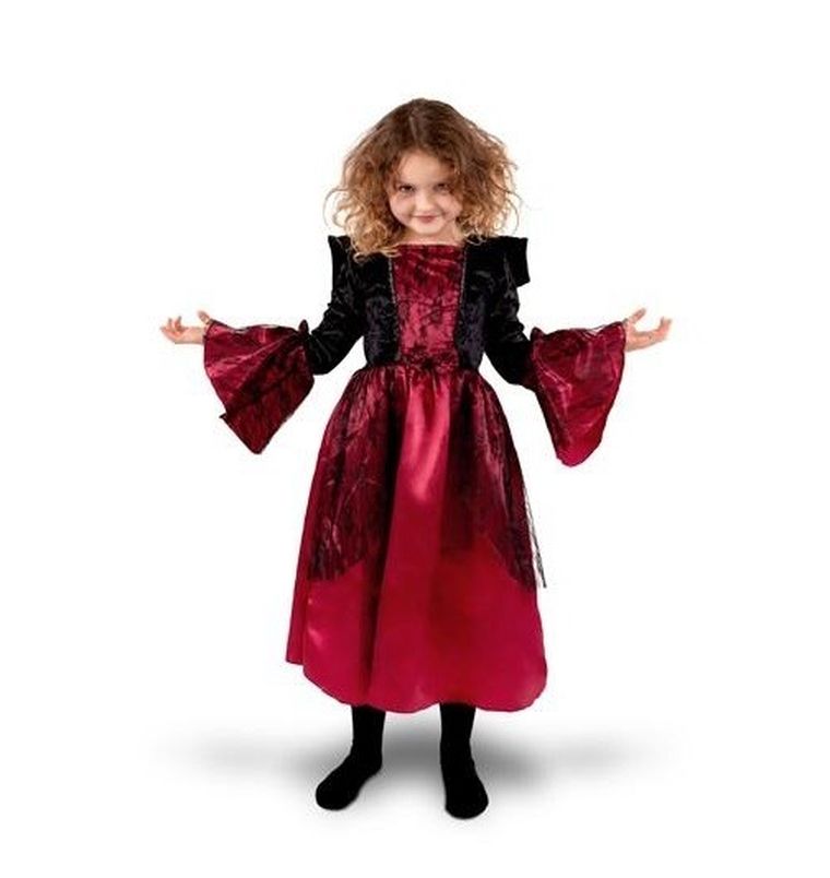 Partydeco, Wampirzyca, strój dla dzieci, rozmiar 116-128