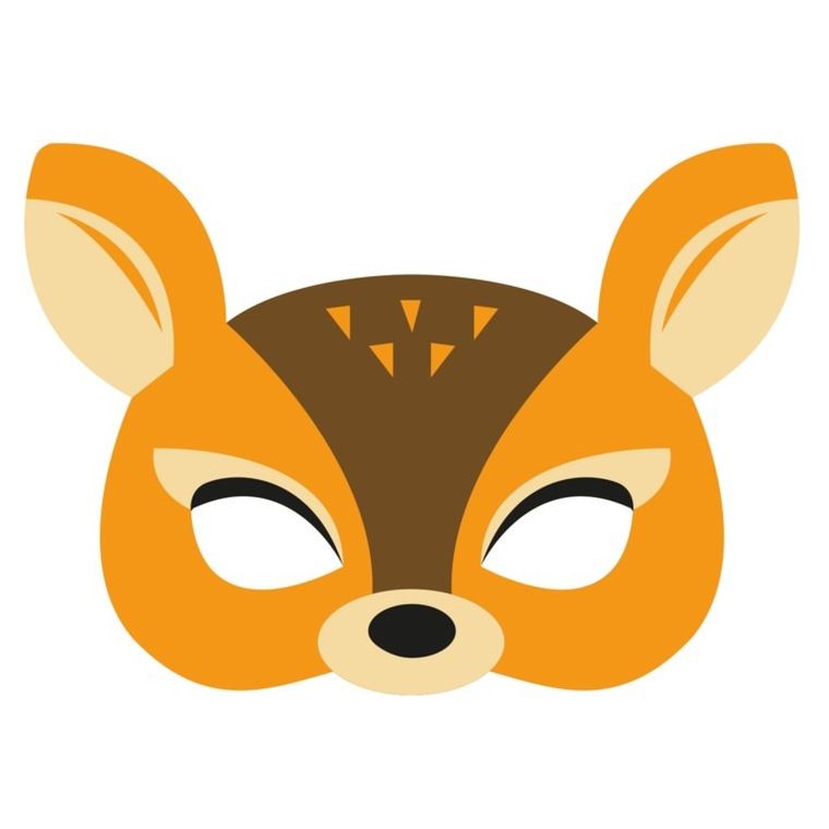 PartyPal, maska Sarenka, filcowa