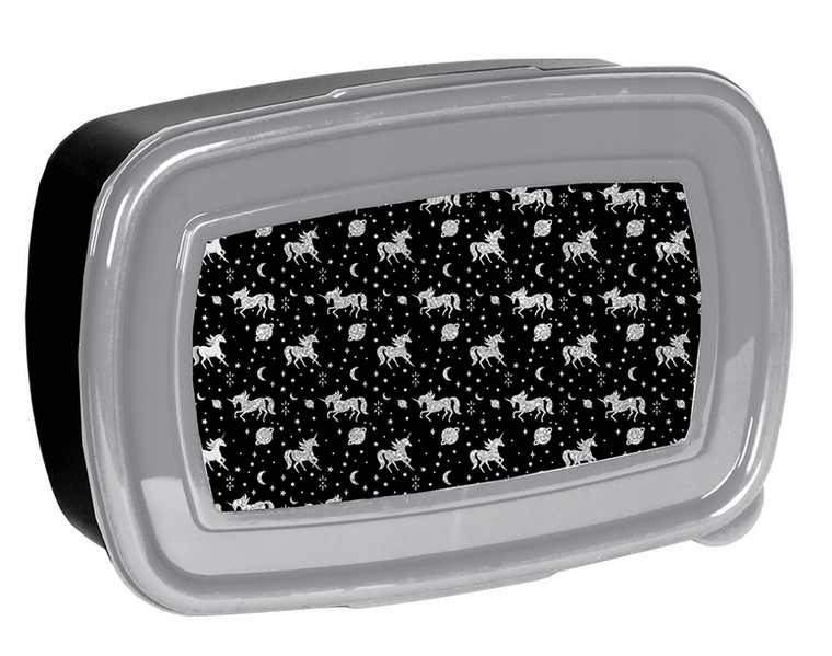 Paso, lunchbox, Unicorn Black