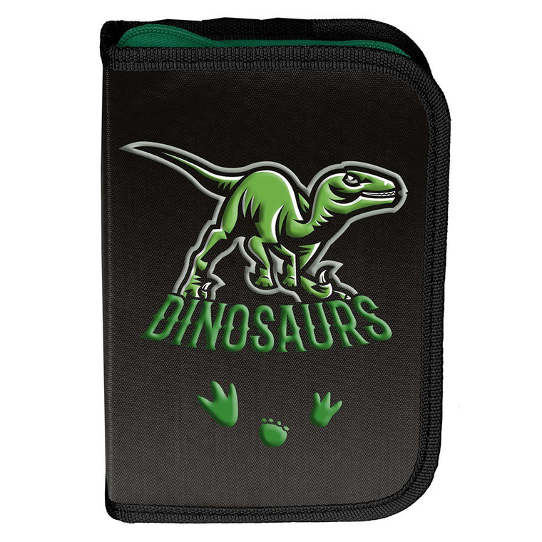 Paso, piórnik rozkładany, pojedynczy, Danger Dinosaurs