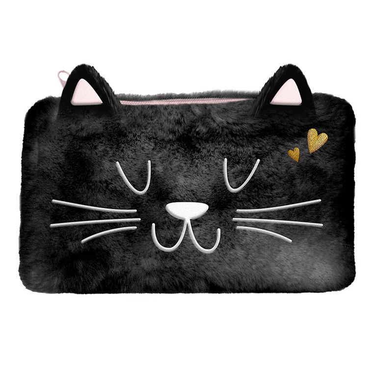 Paso, piórnik saszetka, Black Cat