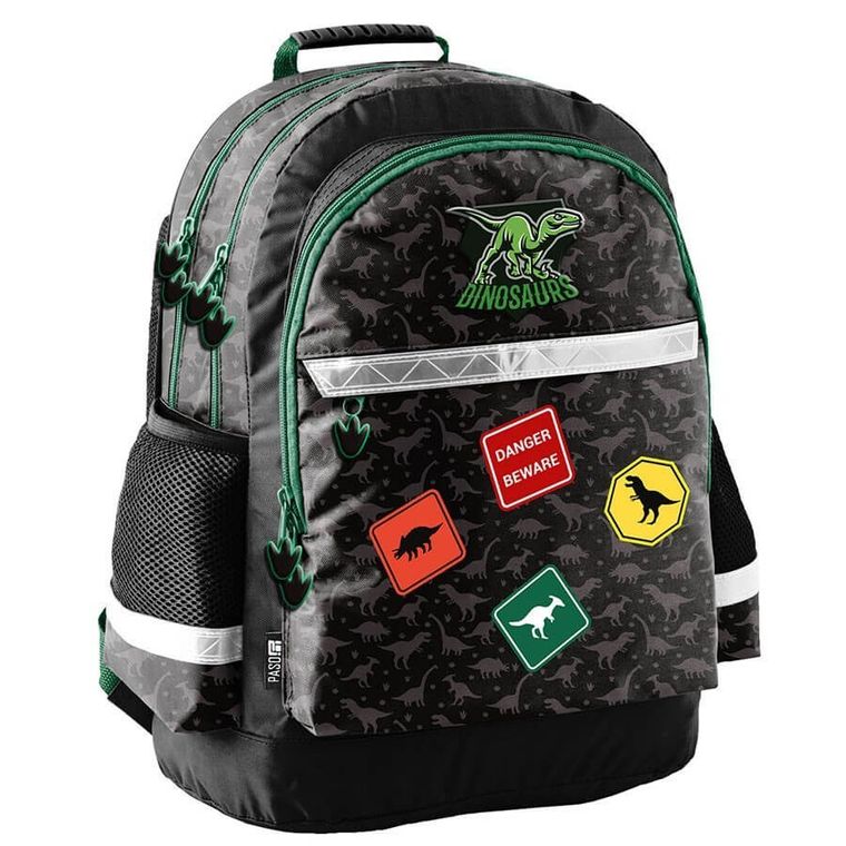 Paso, plecak szkolny, 2-komorowy, Danger Dinosaurs