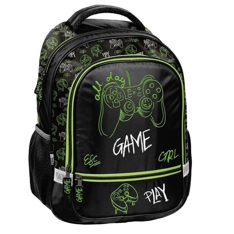 Paso, plecak szkolny, 2-komorowy, Game Pad