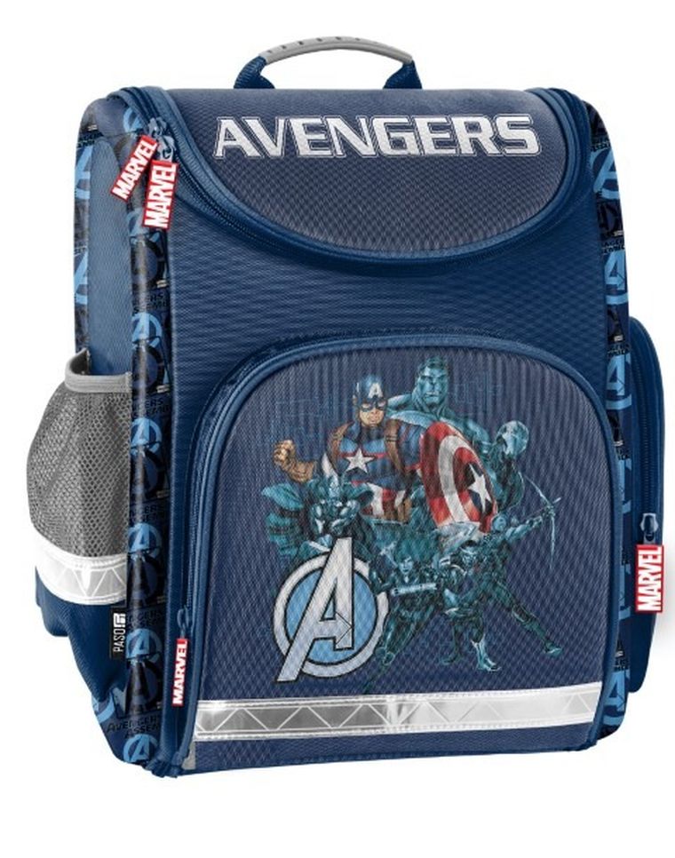 Paso, The Avengers, tornister szkolny, niebieski