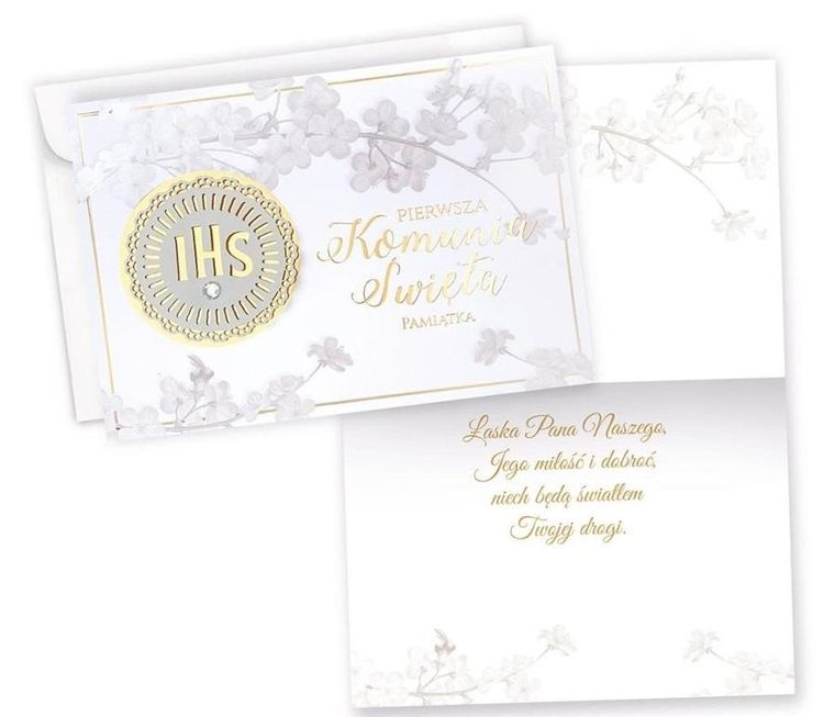 Passion Cards, karnet Komunia