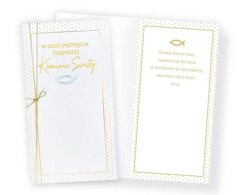 Passion Cards, karnet, Komunia