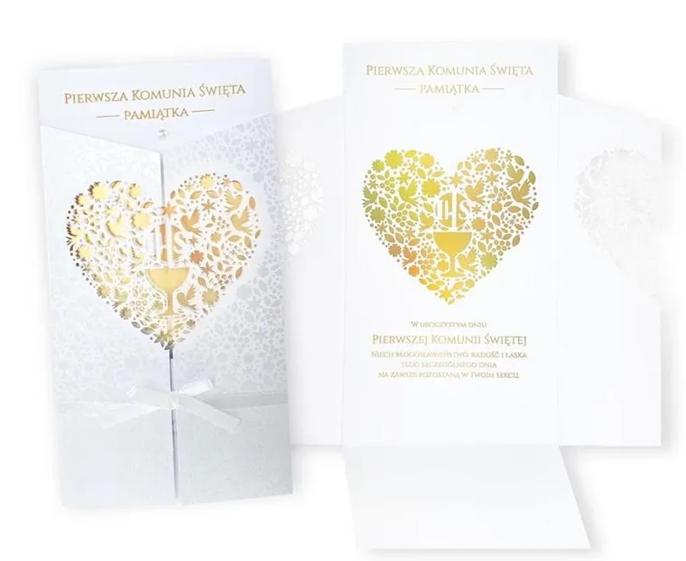 Passion Cards, karnet, Komunia