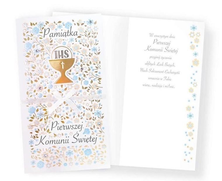 Passion Cards, karnet, Komunia