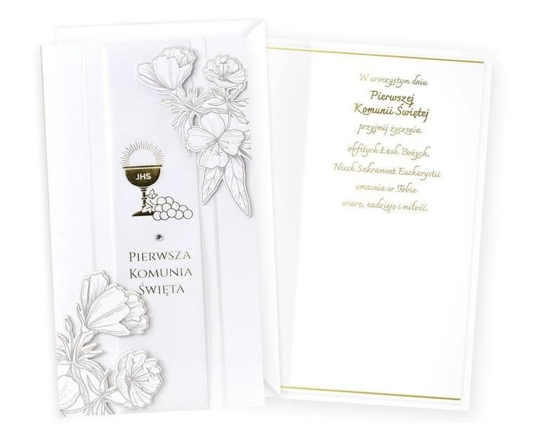 Passion Cards, karnet, Komunia