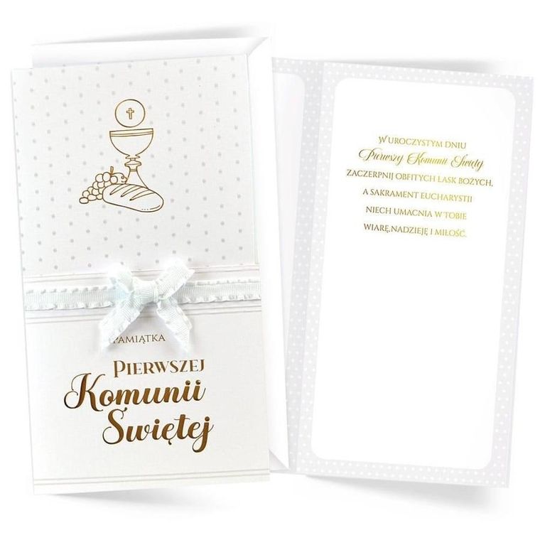 Passion Cards, karnet, Komunia