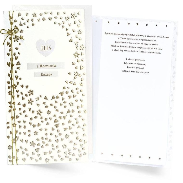 Passion Cards, karnet, Komunia