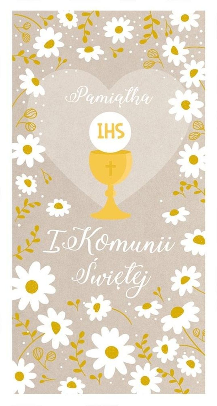 Passion Cards, karnet, Komunia
