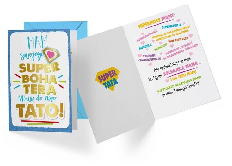Passion Cards, karnet, Mama/Tata